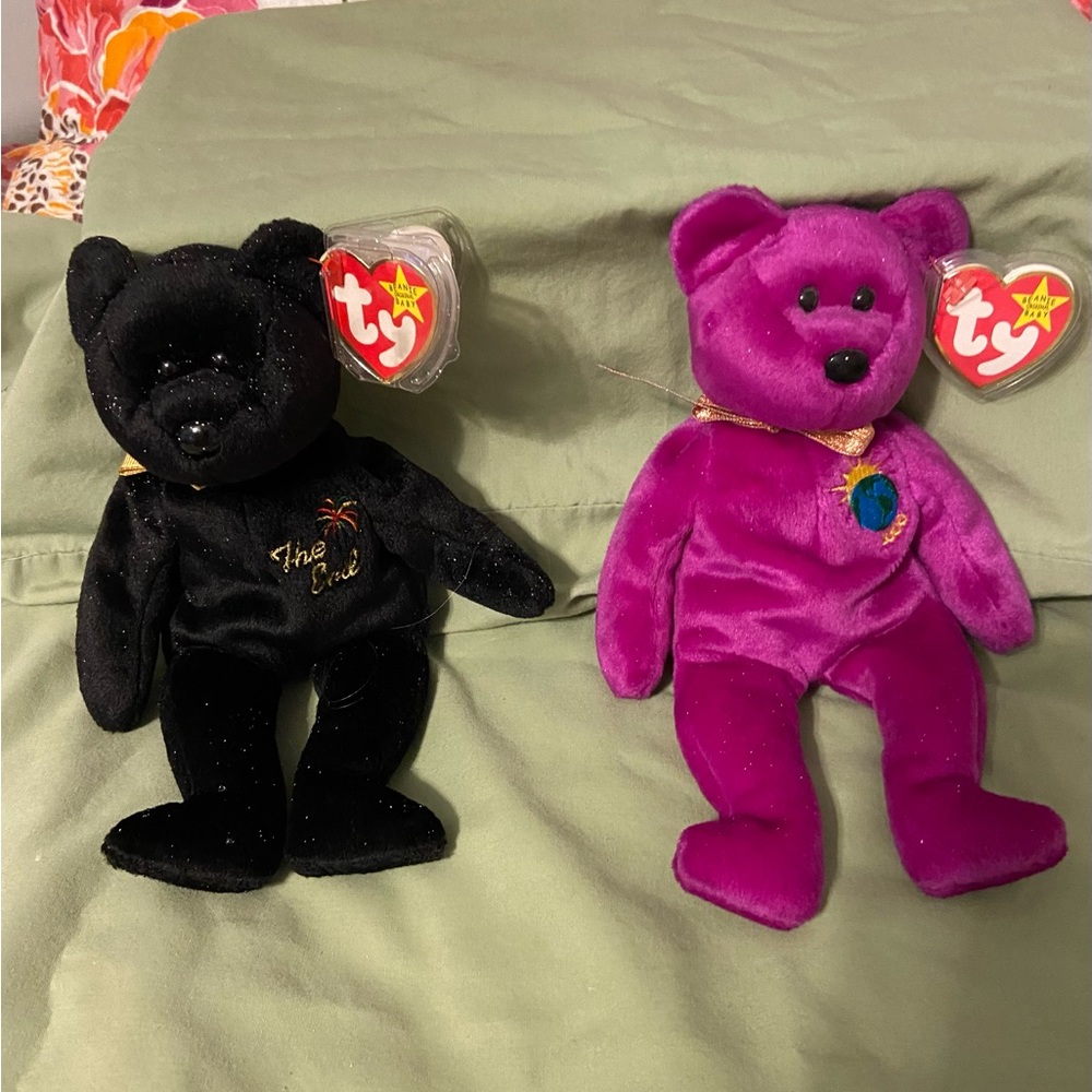 Two Rare Beanie Babies